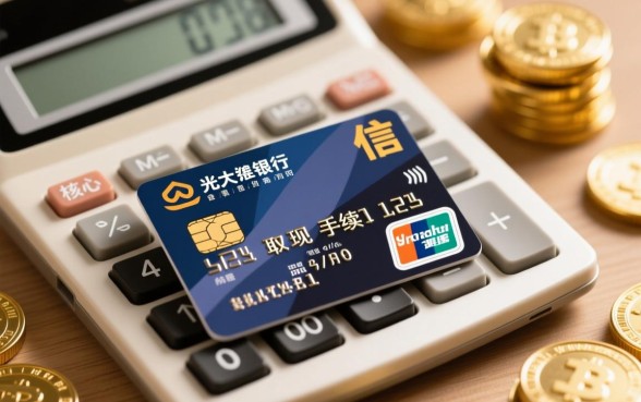光大银行信用卡取现手续费是多少，怎么算最划算？
