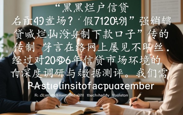 黑户烂户强制下款的口子是真的吗，2026黑户强制下款口子安全吗