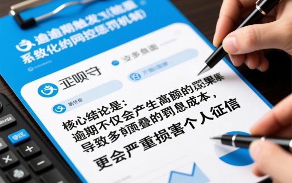 借呗没有按时还款会怎么样，逾期不还会影响征信吗？