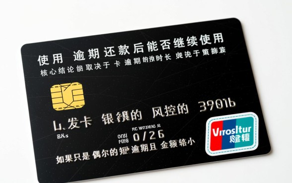 信用卡逾期还款后还能用吗，被冻结了怎么恢复使用？
