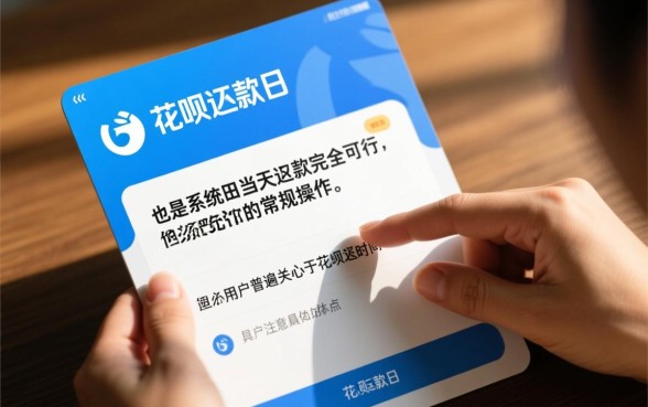 花呗还款日当天还款可以吗，当天还款算逾期吗