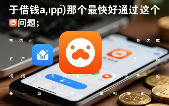 借钱app哪个最快好通过，2026容易下款的软件有哪些？
