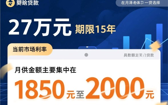贷款贷款27万15年月供多少，27万房贷15年利息还多少