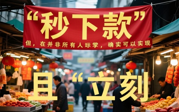 立刻下款的贷款产品真的存在吗，哪个贷款平台秒下款？