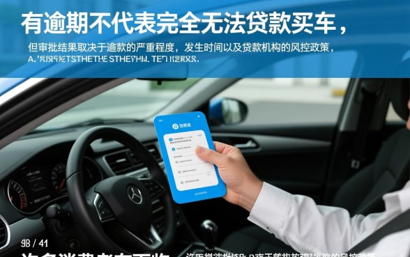征信有逾期可以贷款买车吗，有逾期记录怎么办理车贷