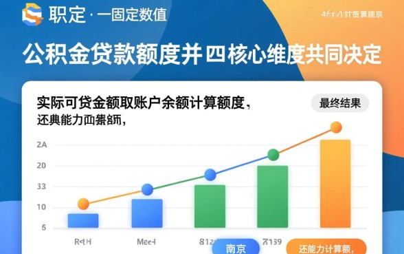 南京公积金贷款能贷多少钱？最高额度是多少？