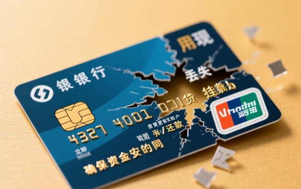 还贷款的银行卡丢了怎么办，会影响征信吗