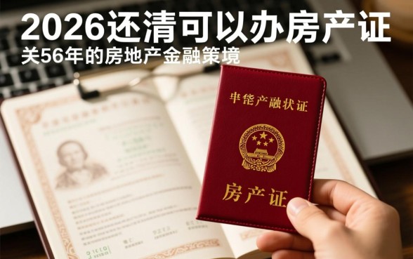 贷款没还清可以办房产证吗，按揭没还清能拿到房产证吗