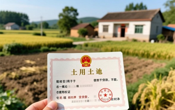 农村土地使用证可以贷款吗，农村土地证抵押贷款需要什么条件？