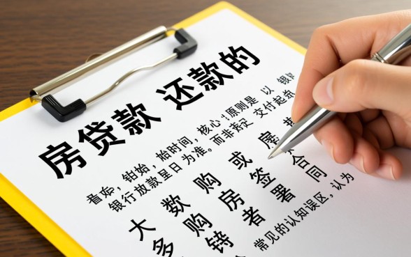期房贷款什么时候开始还款，交房后还是签合同后？
