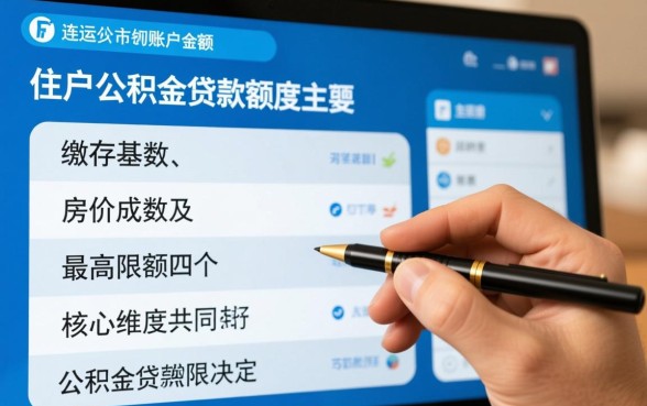 连云港住房公积金贷款额度是多少？2026年最高能贷多少？