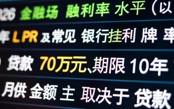 贷款70万10年月供多少，利息怎么算