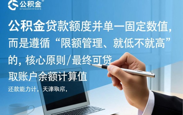 天津公积金贷款额度怎么算，2026最高能贷多少？