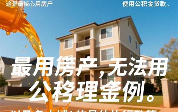 商住两用可以公积金贷款吗，贷款条件及流程是怎样的？