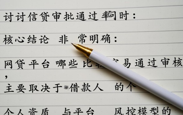 网贷平台哪些比较容易通过审核，不看征信秒批的平台是哪个