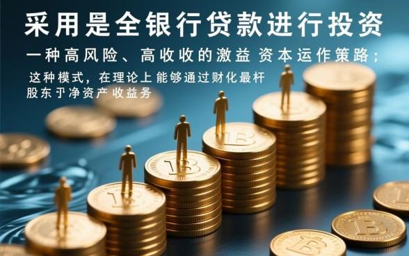 某企业全部用银行贷款投资可行吗，这样做有什么风险？