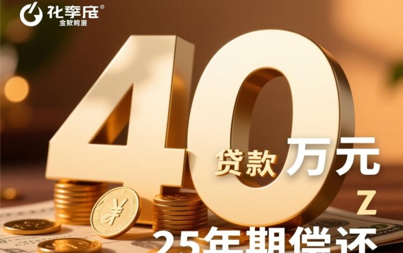 40万贷款25年月供多少，利息一共要还多少钱？