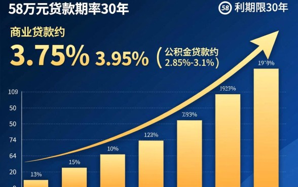 58万贷款30年月供多少