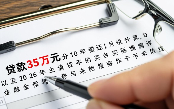 贷款35万10年月供多少，利息一共要还多少钱呢