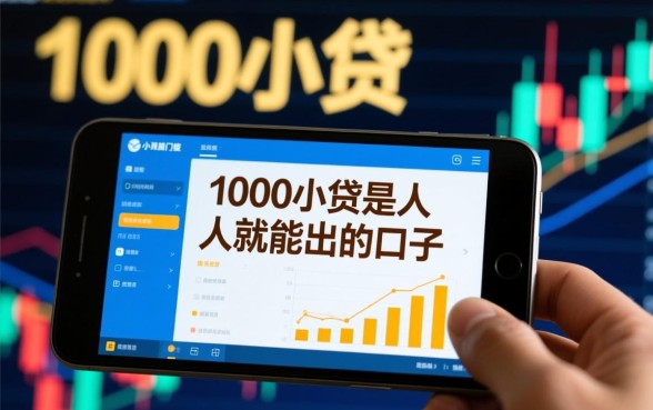 1000小贷是人就能出的口子吗，真的不看征信秒下款？