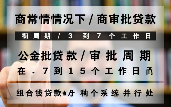 买房银行贷款多久能批下来，一般需要多少天？