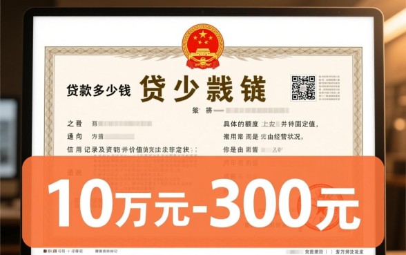 个体营业执照能贷款多少钱？个体户贷款怎么申请额度高？