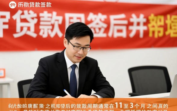 公积金贷款面签后多久放款，一般需要几天？