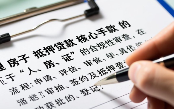 房子抵押贷款需要什么手续，办理流程及条件有哪些？