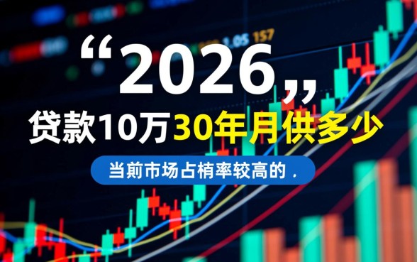 贷款10万30年月供多少，房贷计算器利息怎么算？
