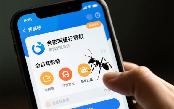 蚂蚁借呗会影响银行贷款吗，用过借呗还能申请房贷吗