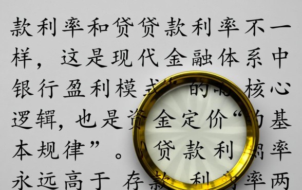 存款利率和贷款利率一样吗，为什么存款利率比贷款利率低