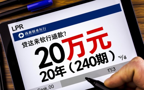 20万贷款20年月供多少？利息一共要还多少钱？