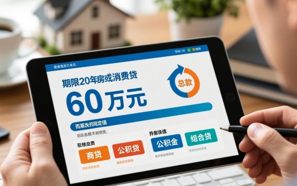 贷款60万20年利息多少，公积金贷款利息怎么算