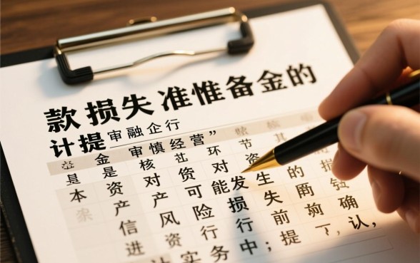 计提贷款损失准备怎么做，会计分录具体怎么写？