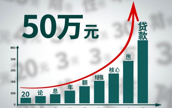 50万贷款30年利息多少，每月月供需要还多少钱？