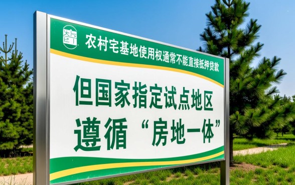 农村宅基地可以抵押贷款吗