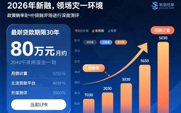 80万贷款30年月供多少，等额本息和本金哪个划算？