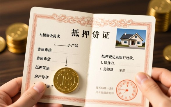 房产证抵押贷款怎么办理，需要满足什么条件？