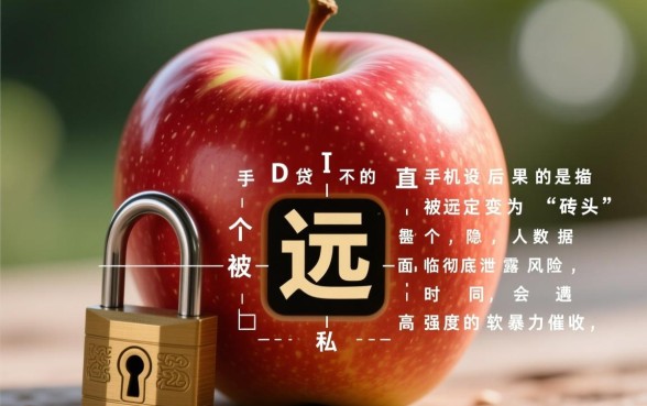 苹果ID贷不还会怎么样，手机会被锁机吗？