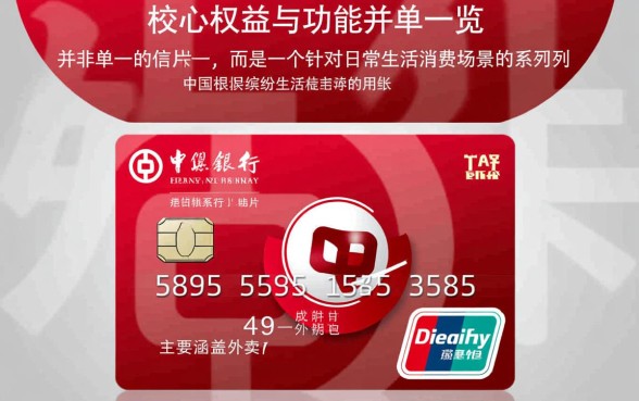 中国银行缤纷生活信用卡怎么申请，有什么权益