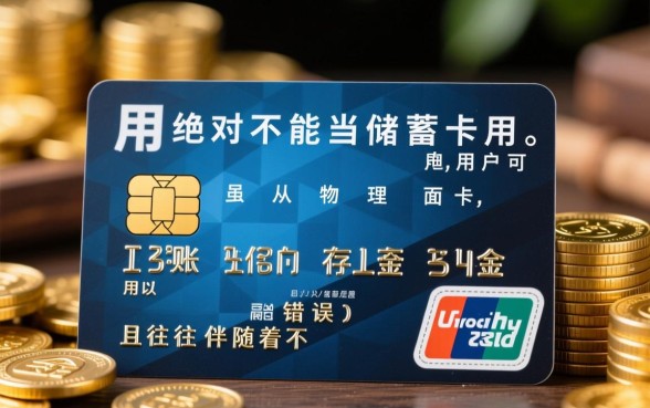 信用卡当储蓄卡用可以吗，存钱进去会有什么后果？