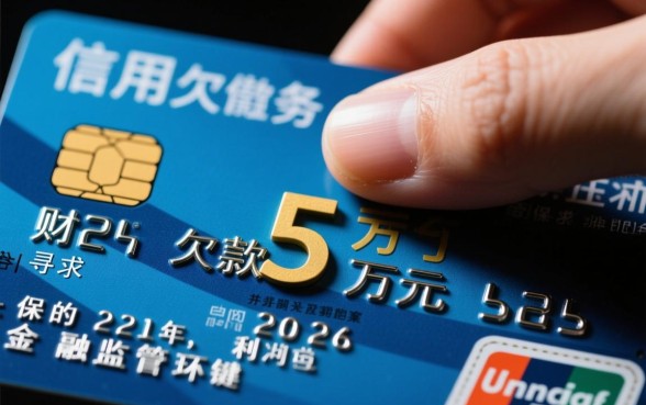 信用卡欠5万跟个没事人？欠5万不还会坐牢吗