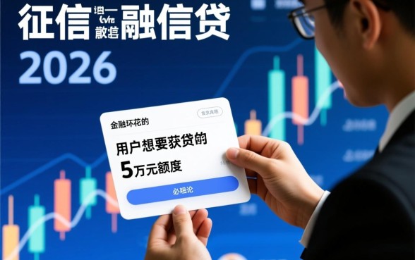 2026征信花能下款5万的口子，怎么申请容易通过？