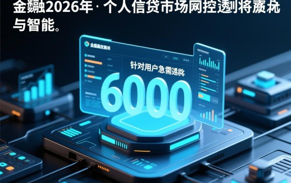 2026年能下6000的口子有哪些，2026年急需6000怎么借