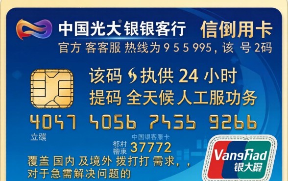 光大信用卡客服电话多少，24小时人工热线是多少？