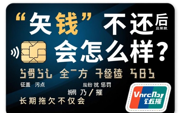 信用卡欠钱不还会怎么样，信用卡不还会坐牢吗