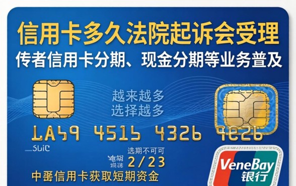 银行信用卡多久法院起诉会受理