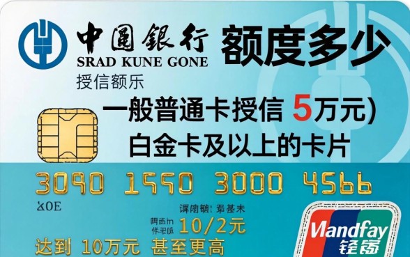 农业银行信用卡额度多少？农业银行信用卡额度怎么提升