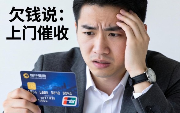 银行信用卡欠钱说要上门催收怎么办，信用卡逾期上门催收合法吗