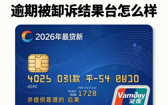 信用卡逾期被起诉结果会怎么样